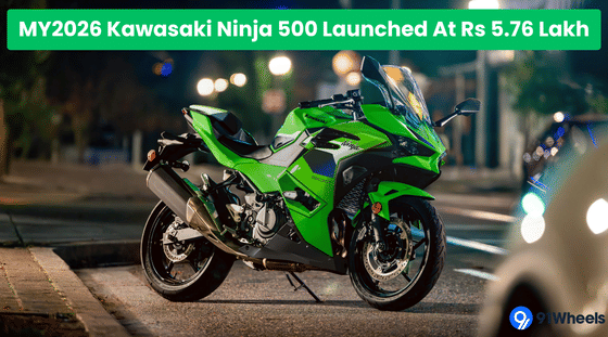 MY26 Kawasaki Ninja 500 Launched At Rs 5.76 Lakh! E20 Compliant 